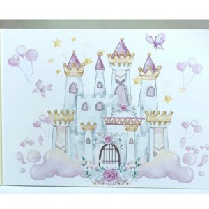 Βιβλίο ευχών για Κορίτσι κάστρο σε λευκό βιβλίο ευχών BEA107 21,00