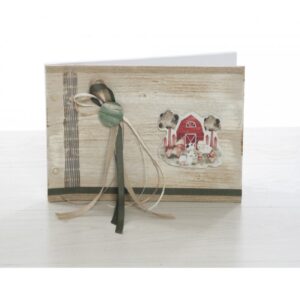 Βιβλίο ευχών για Κορίτσι με φάρμα 30x21cm BE-2259 35,00