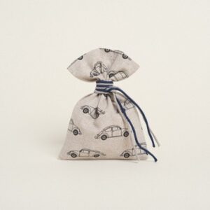 Μπομπονιέρα για Αγόρι Πουγκί 12Χ17cm κλασικό αυτοκινητάκι κωδ.375195 1,50