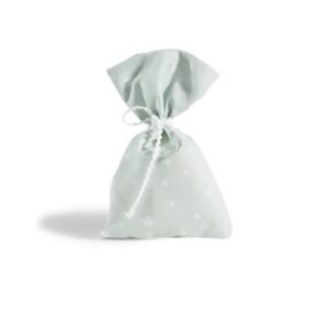 Μπομπονιέρα για Αγόρι Πουγκί με αστέρια μέντα 12Χ17cm κωδ.375992 1,10