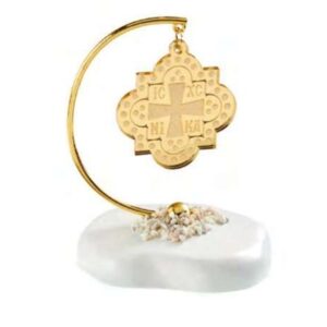 Μπομπονιέρα για Αγόρι Σταυρός κωδ.K344-5130 2,90 Ύψος 8εκ.